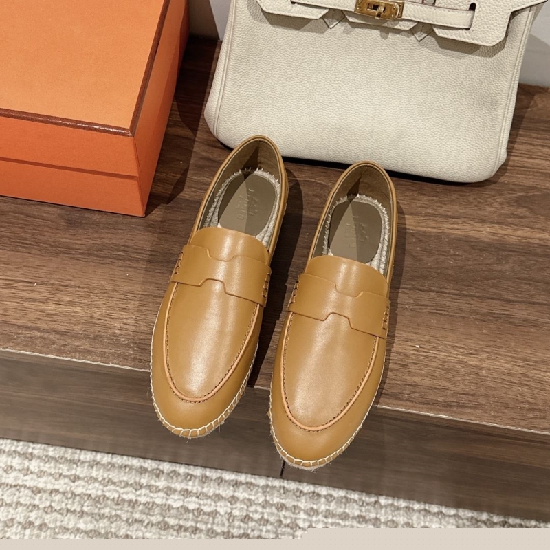 H**mes leather shoes
